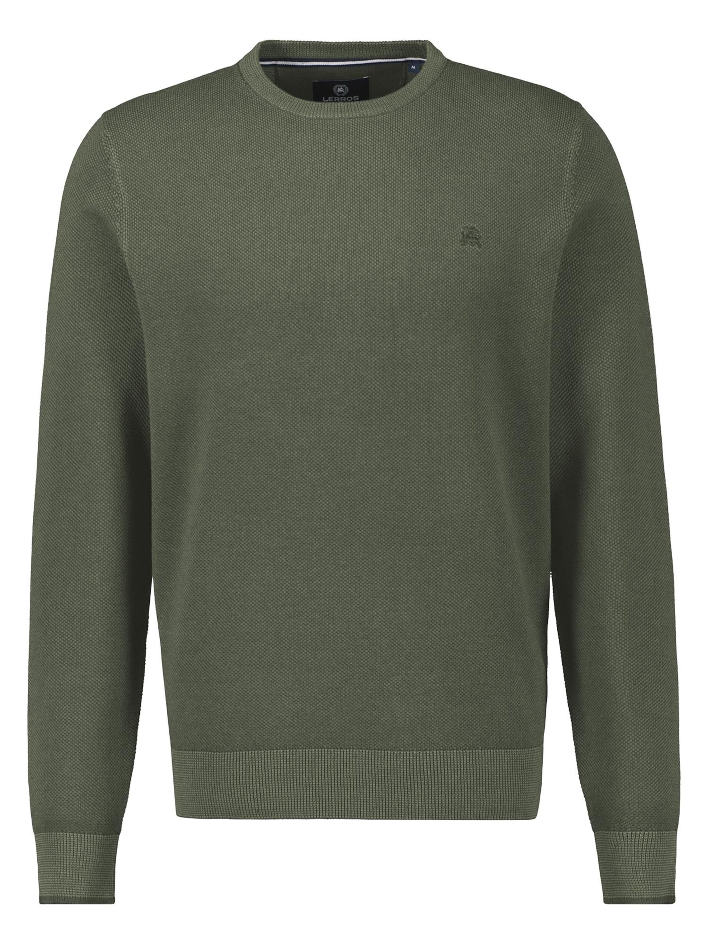 LERROS Sweater 'Basic' in Green: front
