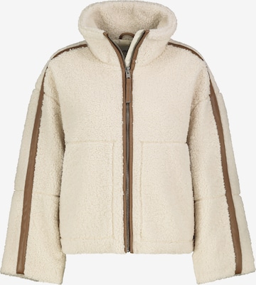 Madnezz House Fleecejacke in Weiß: Vorderseite