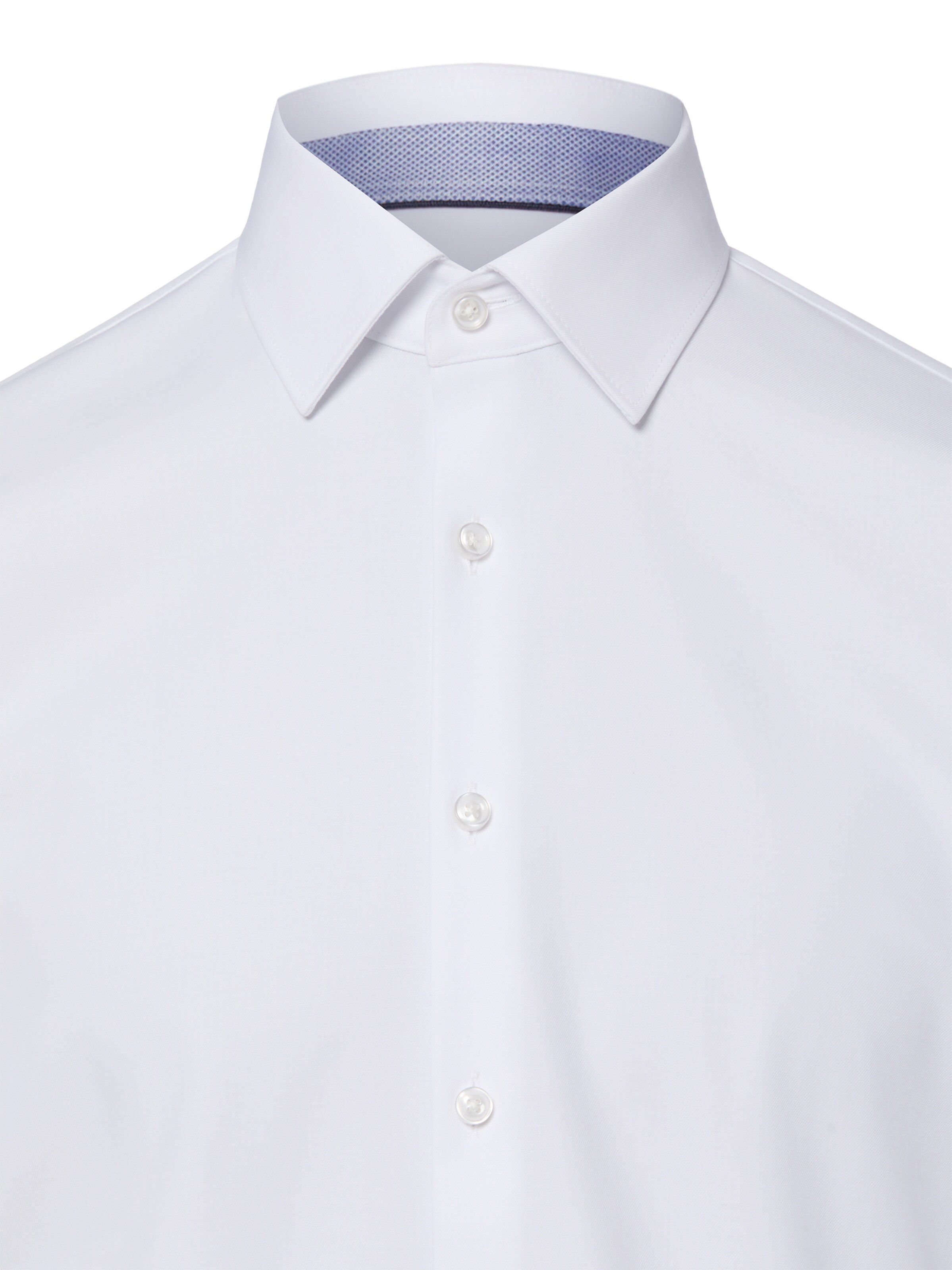 Coupe slim Chemise Finshley & Harding en blanc