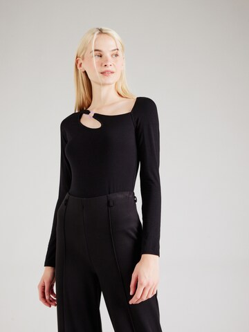 florence by mills exclusive for ABOUT YOU Shirt 'Sycamore' in Schwarz: Vorderseite
