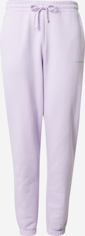 DAN FOX APPAREL Tapered Trousers 'Constantin' in Purple: front