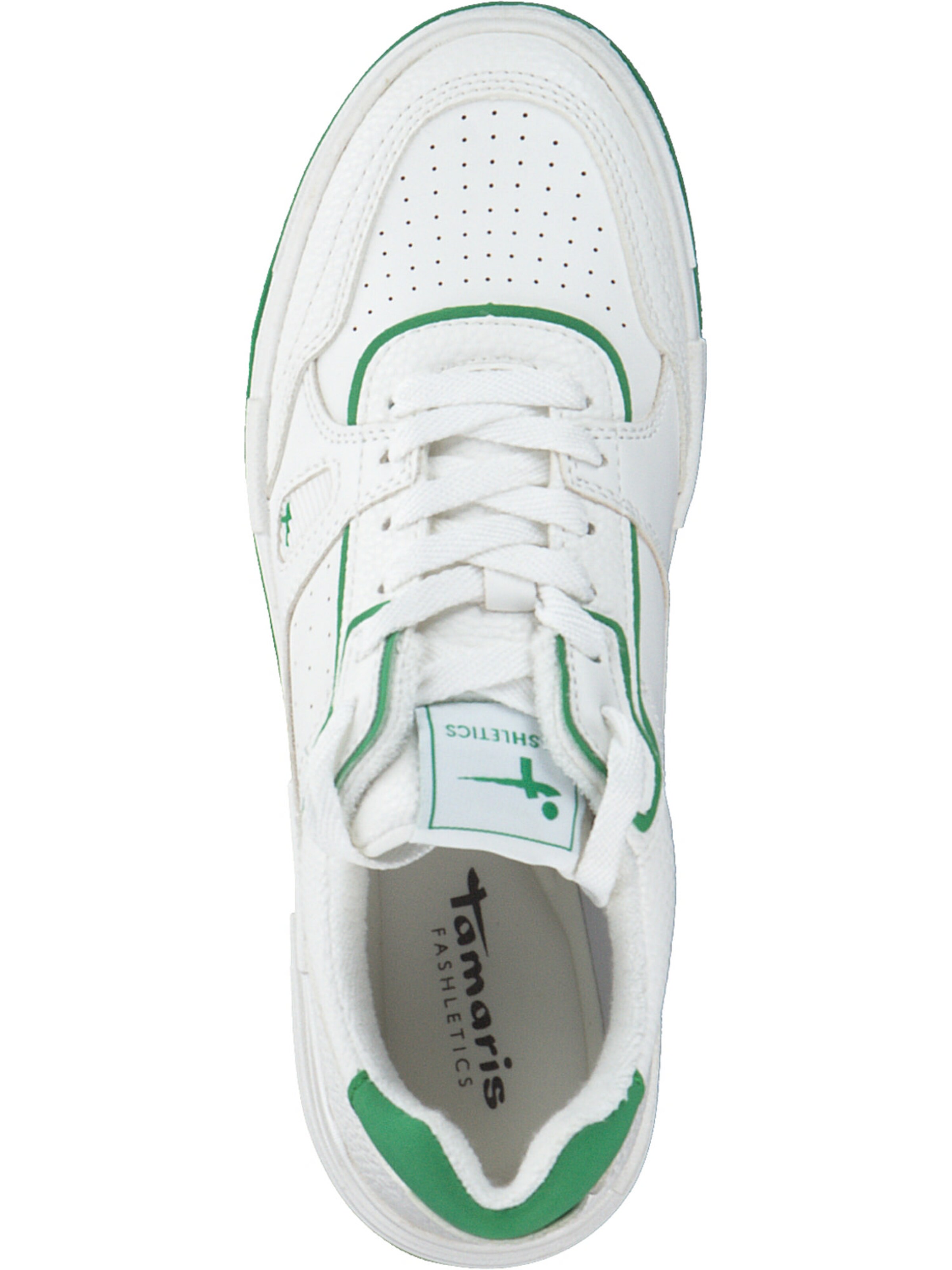 Tamaris Sneakers laag in Wit