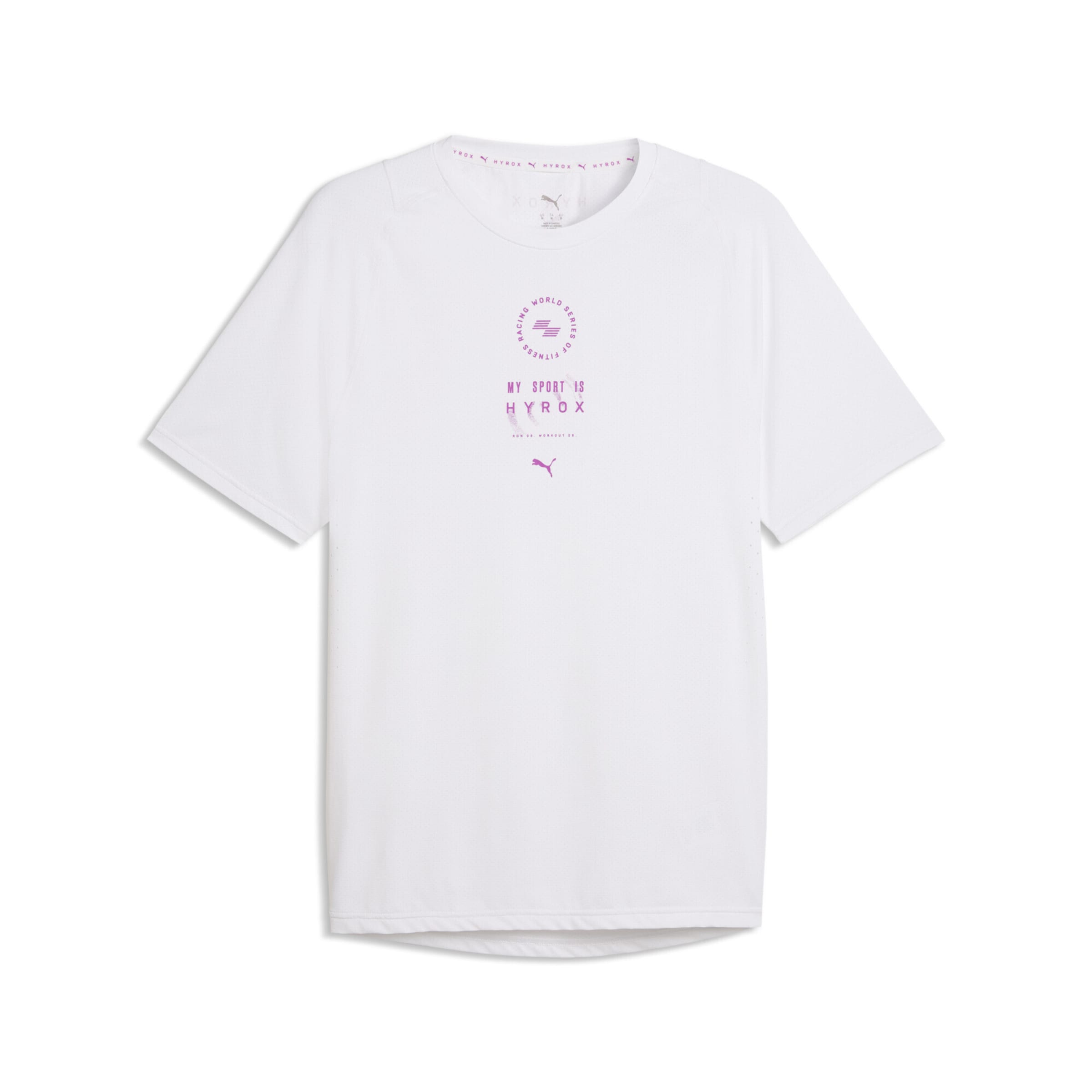 PUMA Performance shirt in White: front