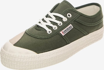 KAWASAKI Buty sportowe sznurowane 'W' Original 3.0 Black Forrest Shoes' w kolorze zielony: przód