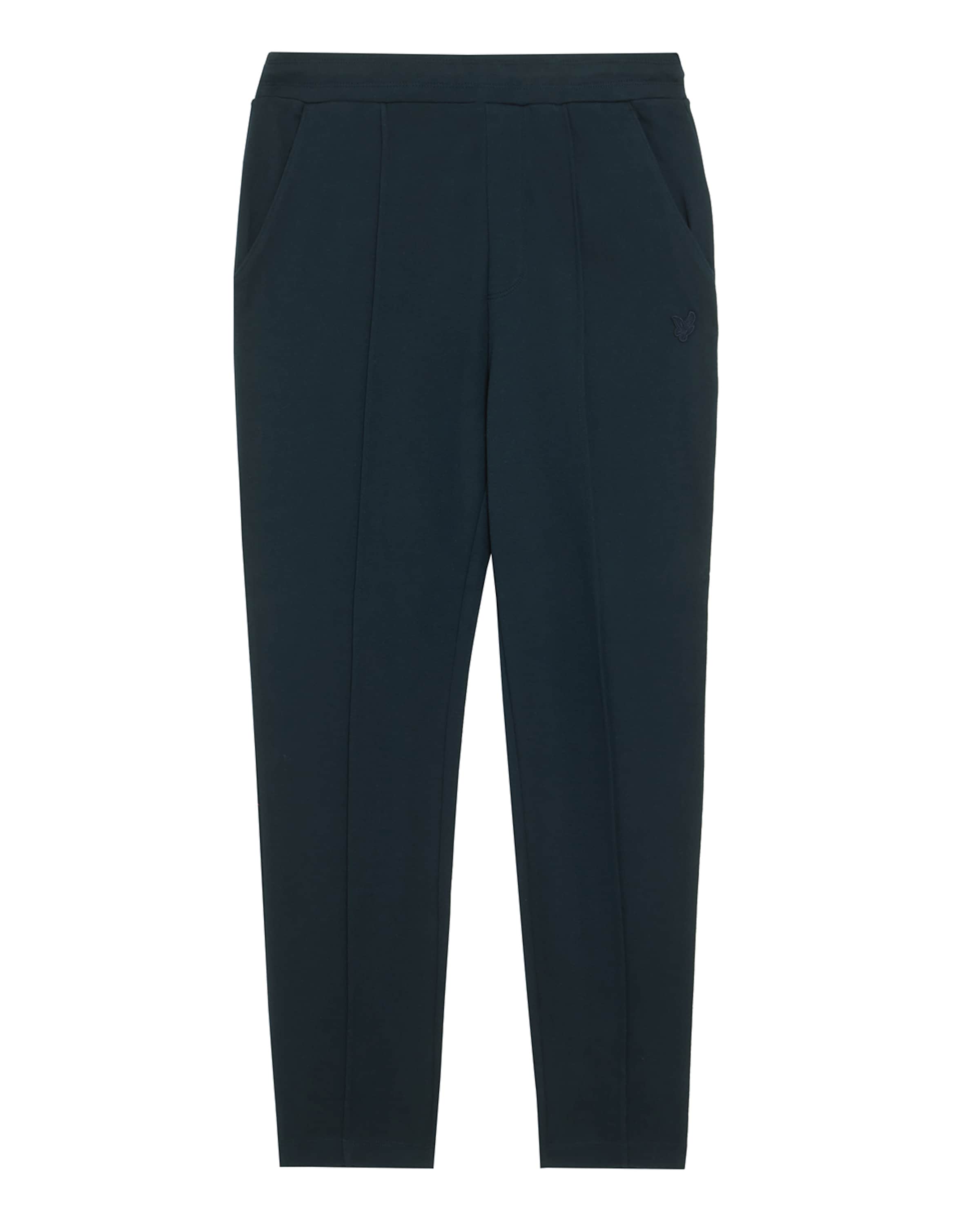 Lyle & Scott Regular Broek in Blauw: voorkant