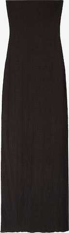 BershkaHaljina - smeđa boja: prednji dio