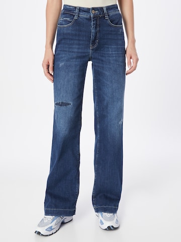 MAC Wide leg Jeans 'DREAM' in Blauw: voorkant