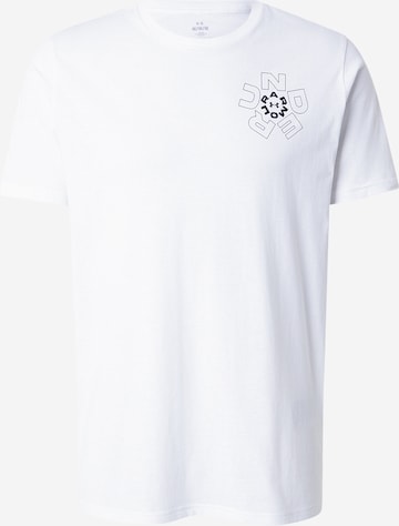 UNDER ARMOUR Funktionsshirt 'Radial WM' in Weiß: Vorderseite