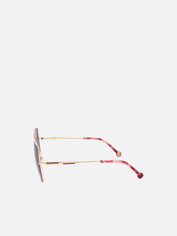 Carolina Herrera Zonnebril 'Carolina Herrera HER 0139/S Gold nude 60/16/145 Women Sunglasses' in Goud