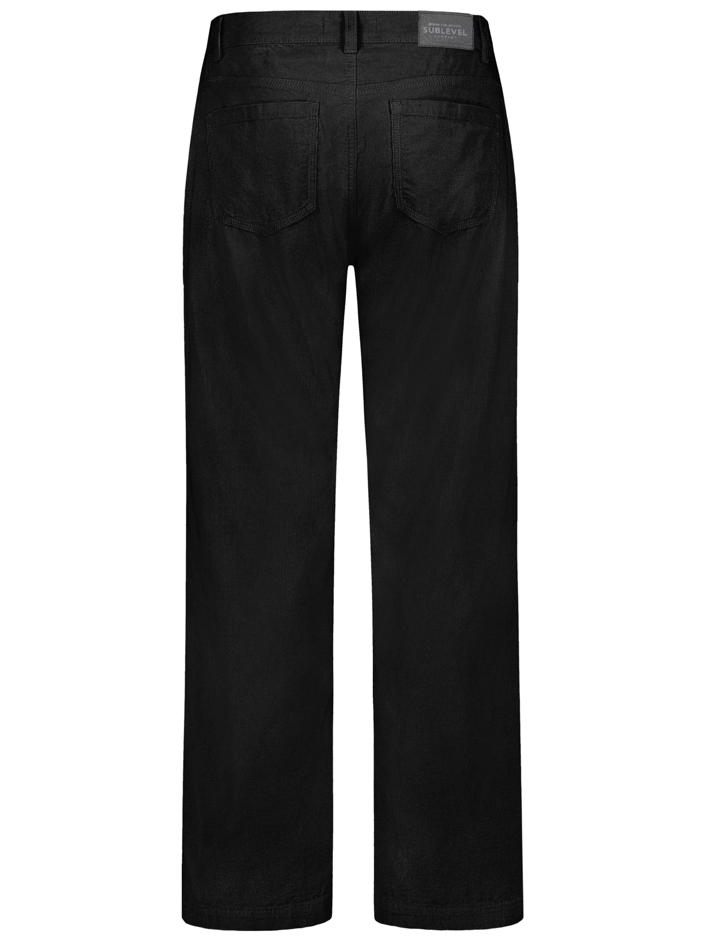 Sublevel Regular Trousers in Black