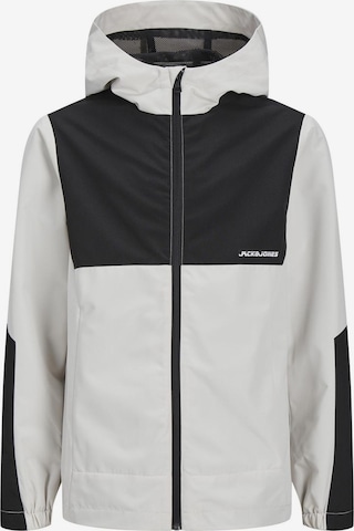 Jack & Jones Junior Performance Jacket in Grey: front