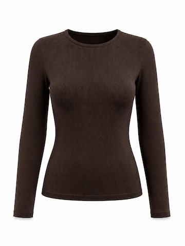 AOTTORI Shirt in Brown: front
