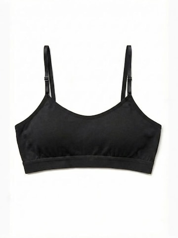 ÖTS Bra 'ÖTS Damen Tailliertes Tanktop' in Black: front