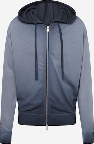 DRYKORN Sweat jacket 'OSKAR' in Blue: front