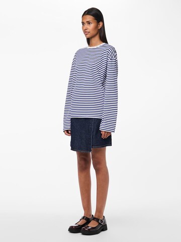 PIECES Oversized shirt 'PCSadie' in Blauw