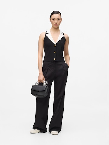 Karl Lagerfeld - Chaleco de punto en negro