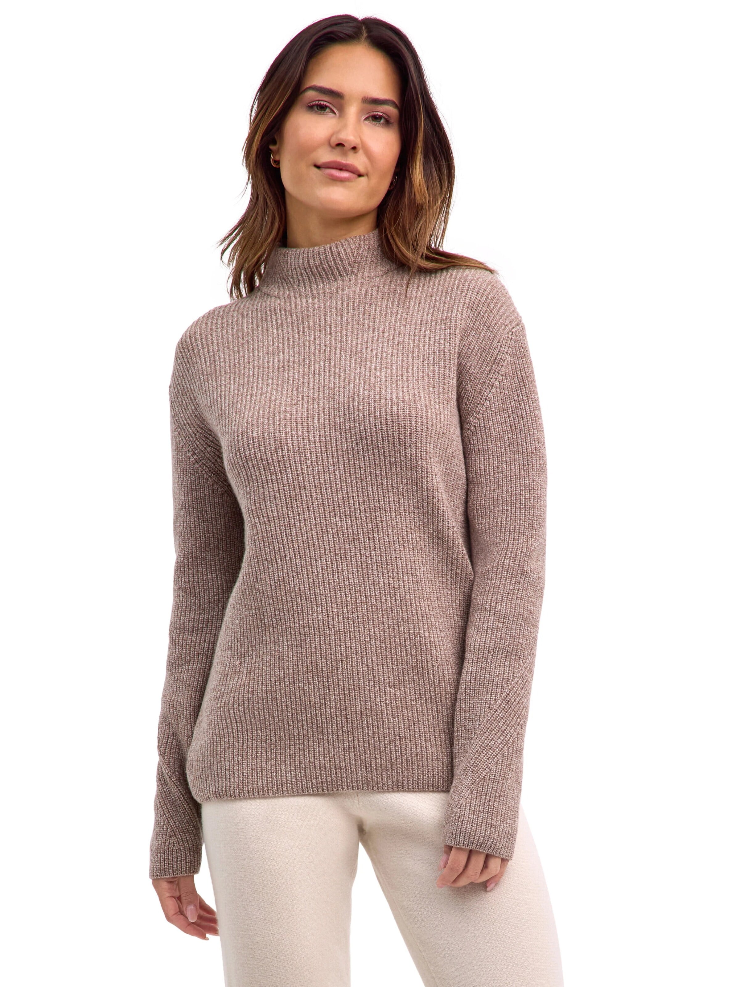FALKE Pullover‌‌‌‌‌‌‌‌ in Beige: Vorderseite