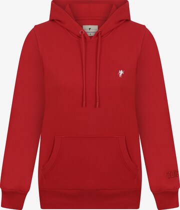 DENIM CULTURE Sweatshirt 'Zenaida' in Rood: voorkant