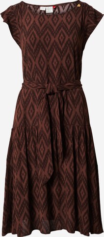 Ragwear Sukienka 'IKKAT' w kolorze brązowy: przód