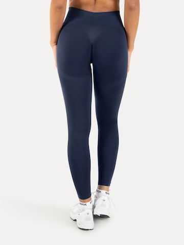 Coupe slim Leggings 'Vonda' Smilodox en bleu