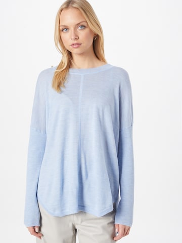 Claire Sweater 'Charly' in Blue: front