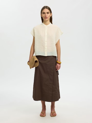 SELECTED Blouse in Beige