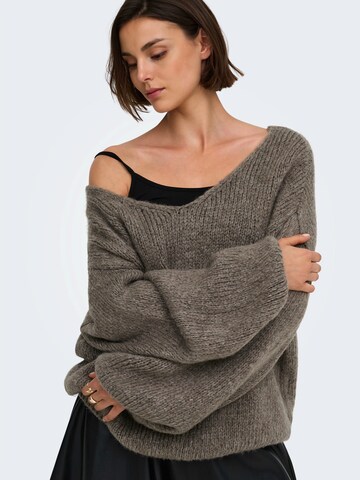 JDY Pullover 'JDYDINEA' in Braun