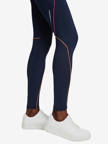 Skinny Pantalon de sport ESPRIT SPORT en bleu