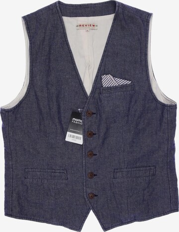 Review Vest in XL in Blue: front