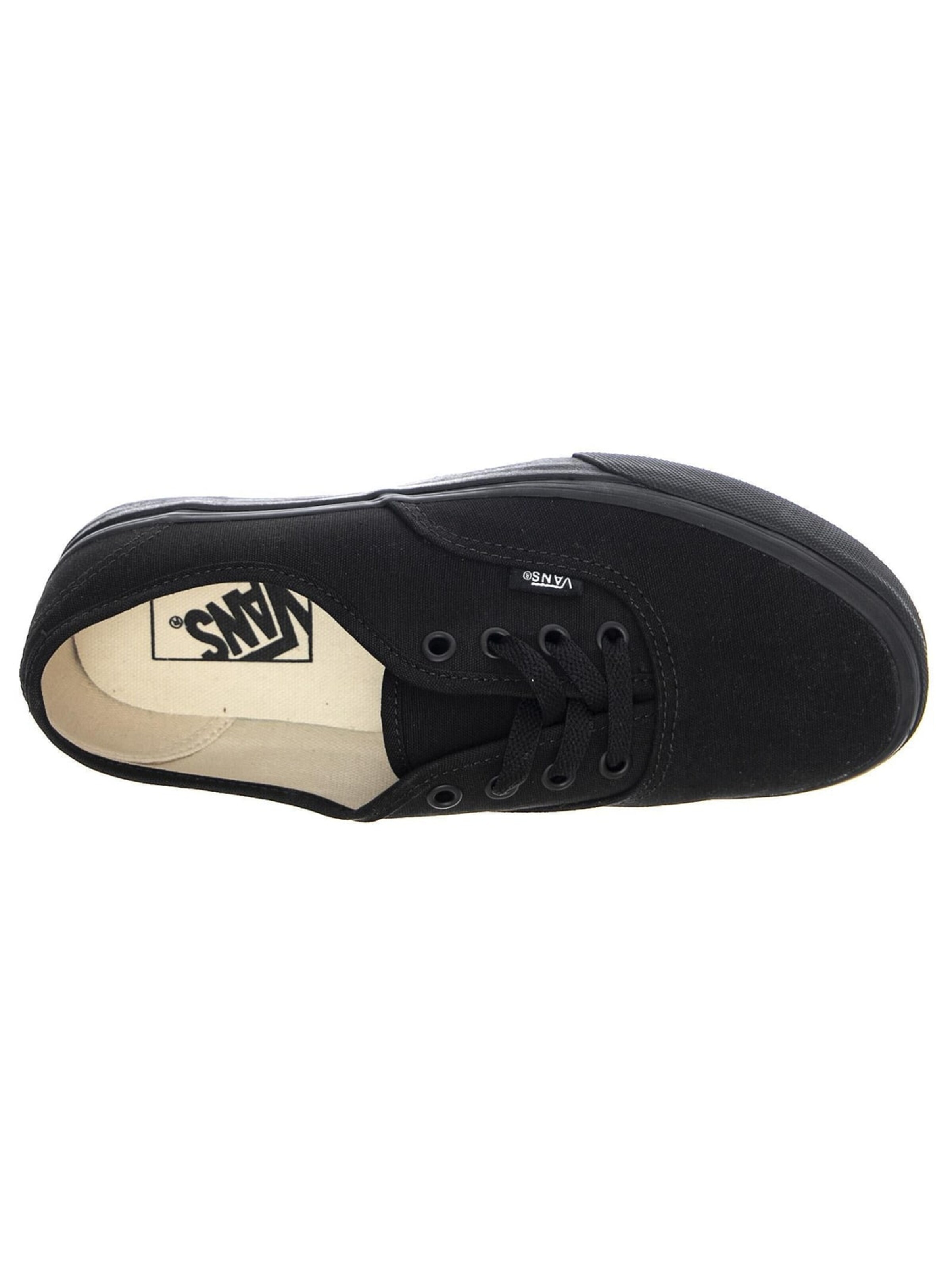 VANS Athletic lace-up shoe 'Ua Authentic Sneakers' in Black