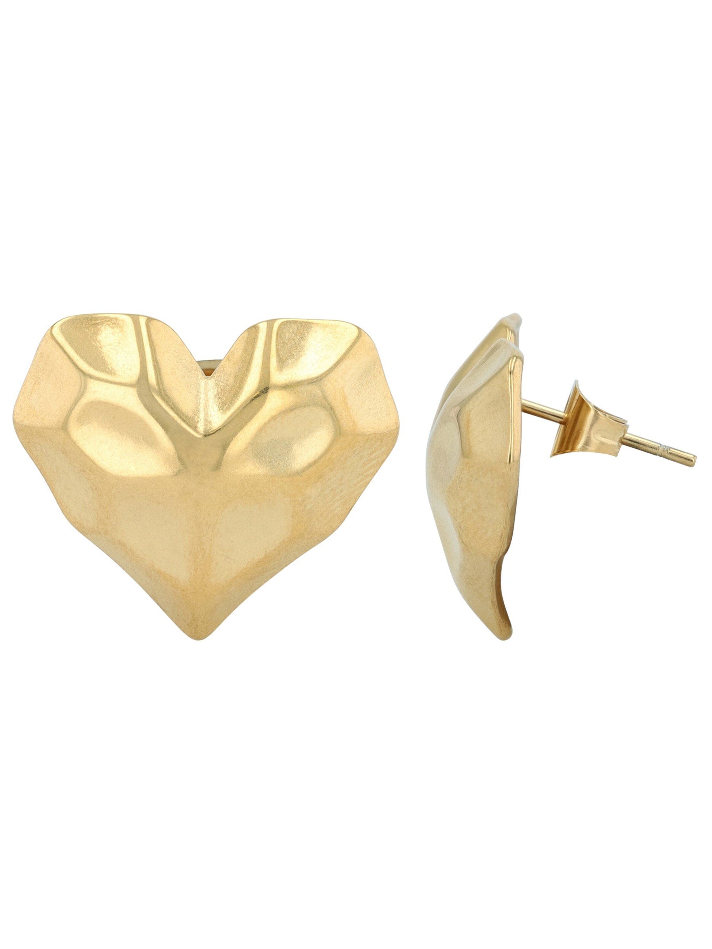 Akzent Earrings 'wasserfest' in Gold