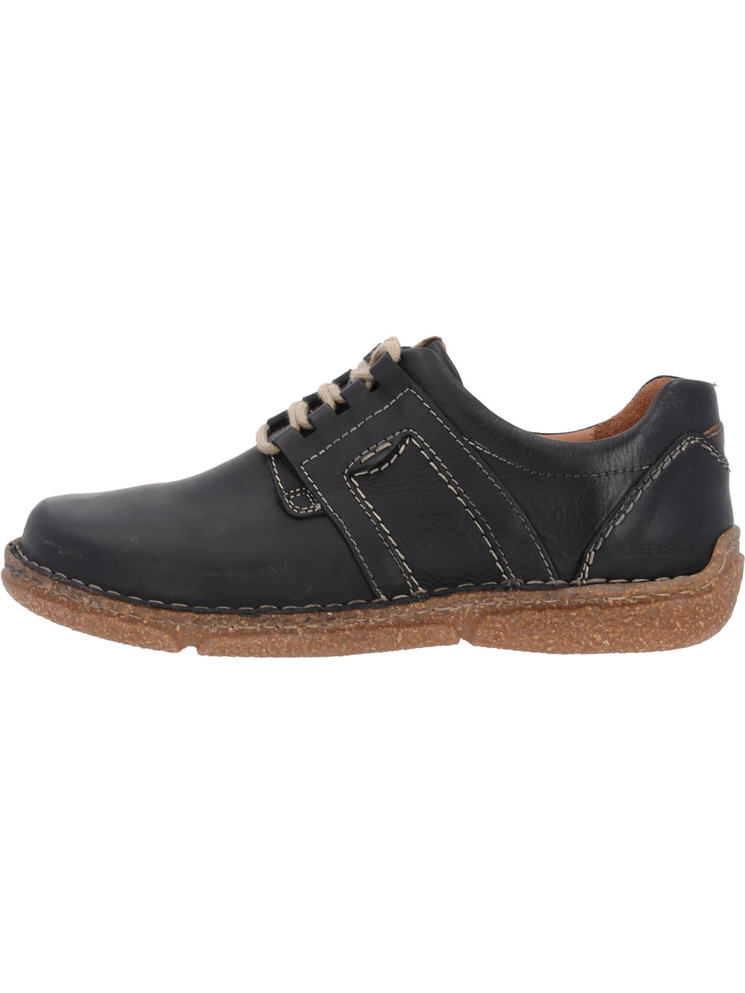 JOSEF SEIBEL Lace-up shoe 'Neele' in Black: front