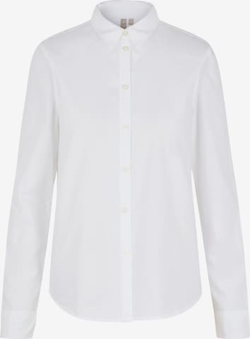 Camicia da donna 'Irena' di PIECES in bianco: frontale
