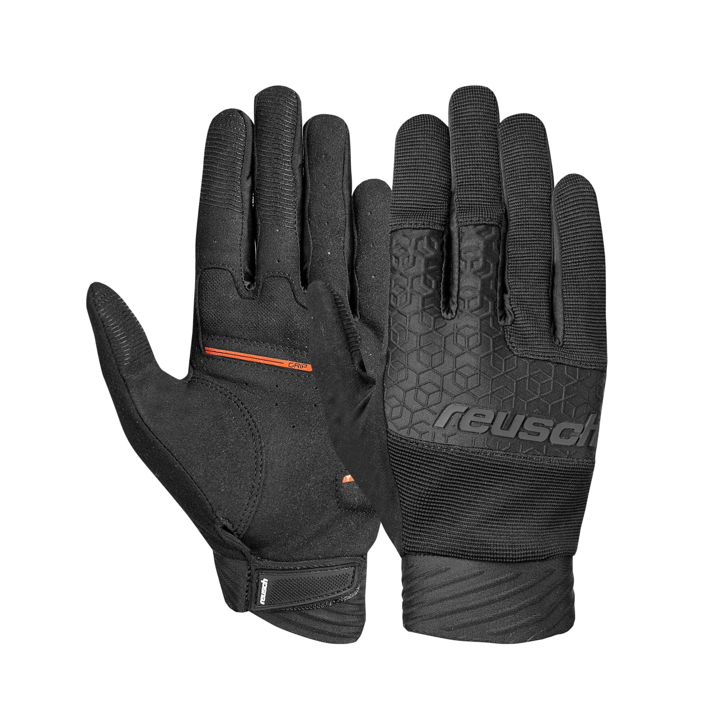 REUSCH Fahrradhandschuhe in XS in schwarz, Produktansicht