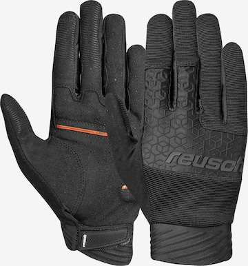 REUSCH Fahrradhandschuhe in Schwarz: Vorderseite