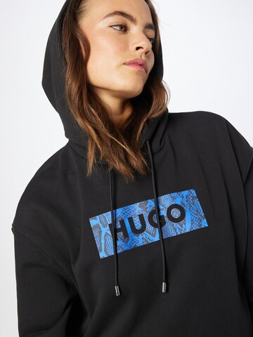 HUGO - Sweatshirt 'Dreala 2' em preto