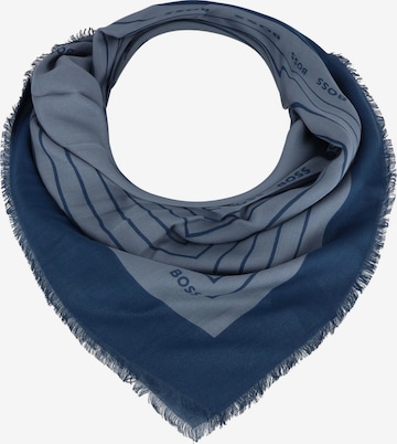 BOSS Shawl 'Laik' in Blue: front