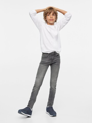 MANGO KIDS Skinny Jeans in Grau