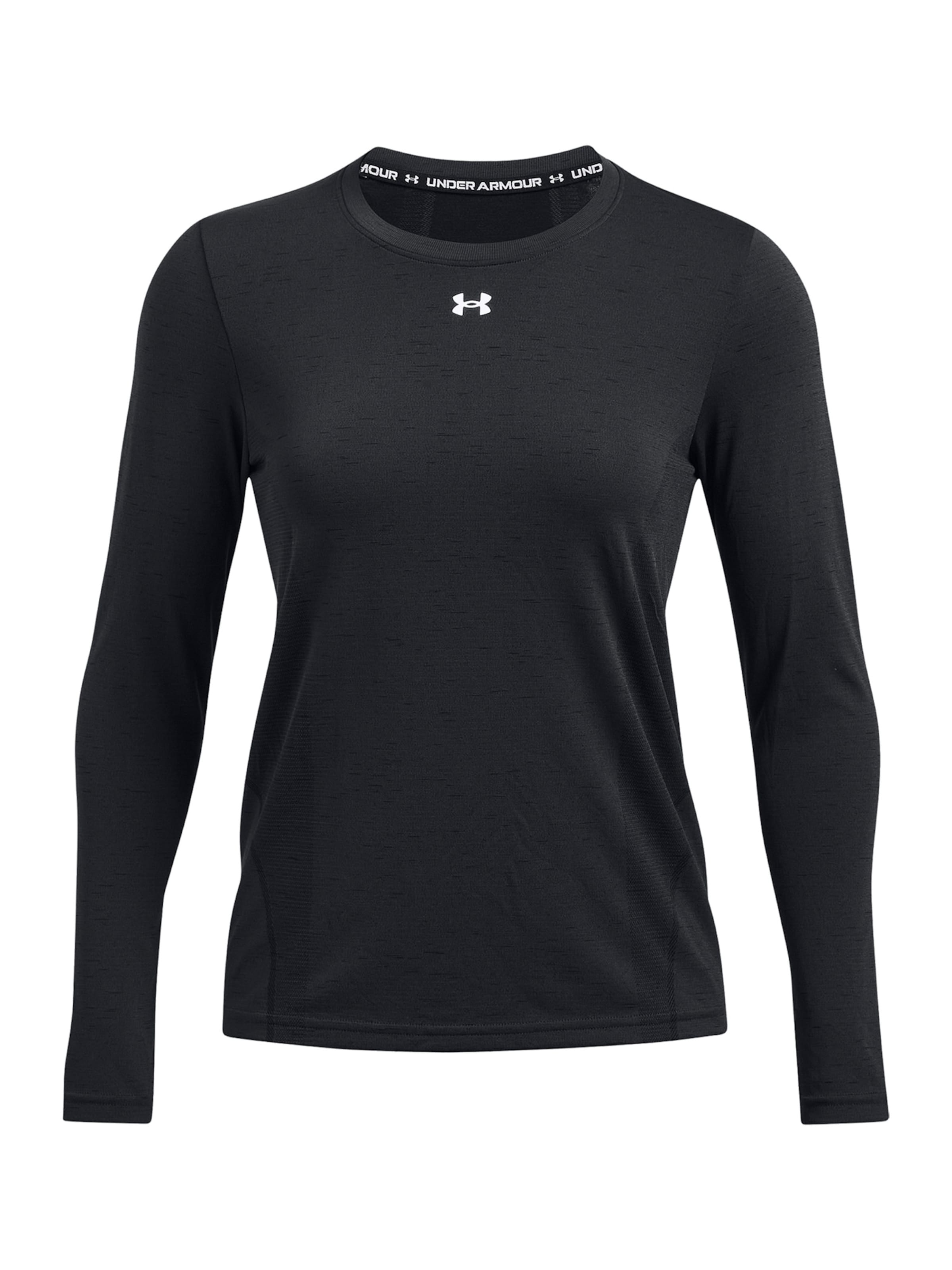 UNDER ARMOUR Funktionsshirt 'Vanish' in Schwarz: Vorderseite