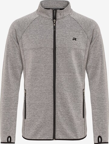 Redbridge Zip-Up Hoodie 'Carlisle' in Grey: front