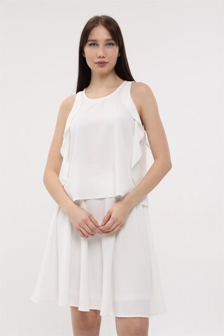 HOME STORE Blouse in Wit: voorkant