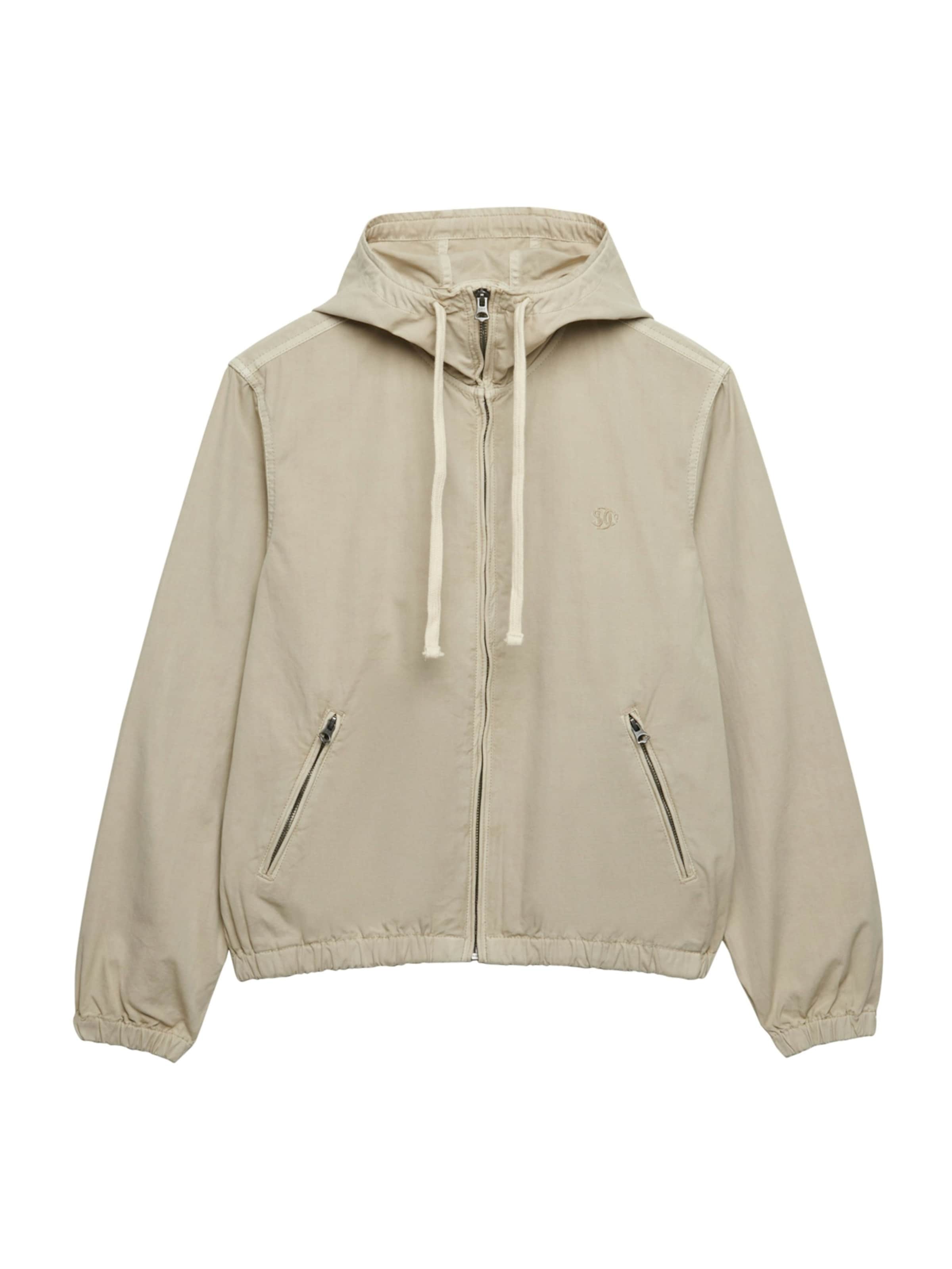 Geacă de primăvară-toamnă de la Superdry & Co pe bej: față