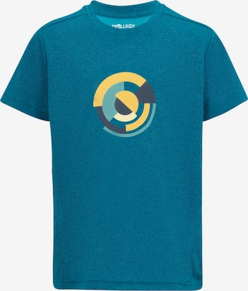 TROLLKIDS Performance Shirt in Blue: front
