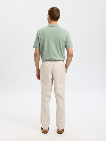 SELECTED HOMME regular Bukser '190' i beige