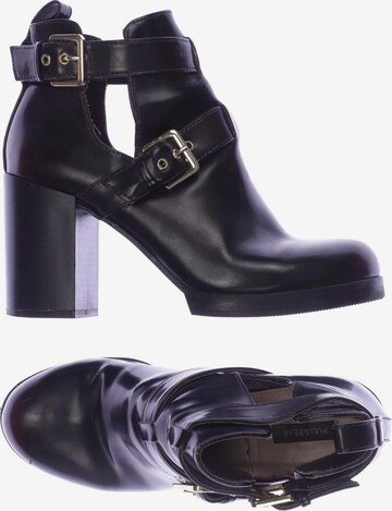 Pull&Bear Dress Boots in 38 in Black: front