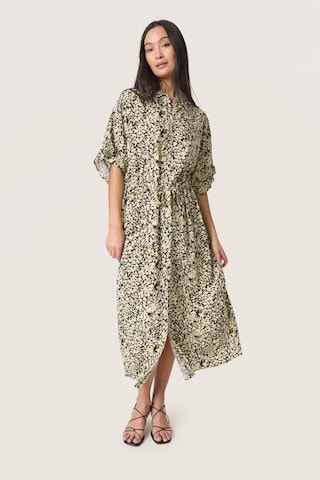 SOAKED IN LUXURY Blusenkleid in Mischfarben: Vorderseite