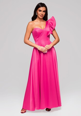 Robe de soirée Ombre en rose