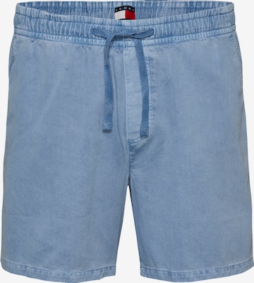 Tommy Jeans Štandardný strih Nohavice - Modrá: predná strana