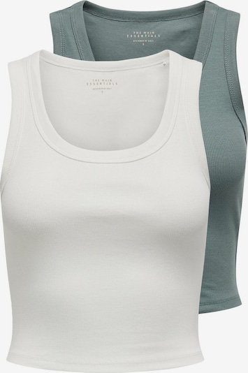 ONLY Toppi 'ONLEasy' värissä khaki / valkoinen, Tuotenäkymä