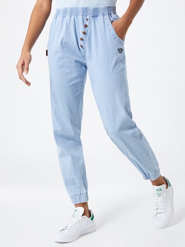 Alife and Kickin Tapered Pants 'Alexis' in Blue: front